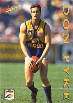 1995 Select AFL #6 Don Pyke Front